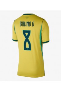 Brasilia Bruno Guimaraes #8 Jalkapallovaatteet Naisten Kotipaita MM-kisat 2026 Lyhythihainen